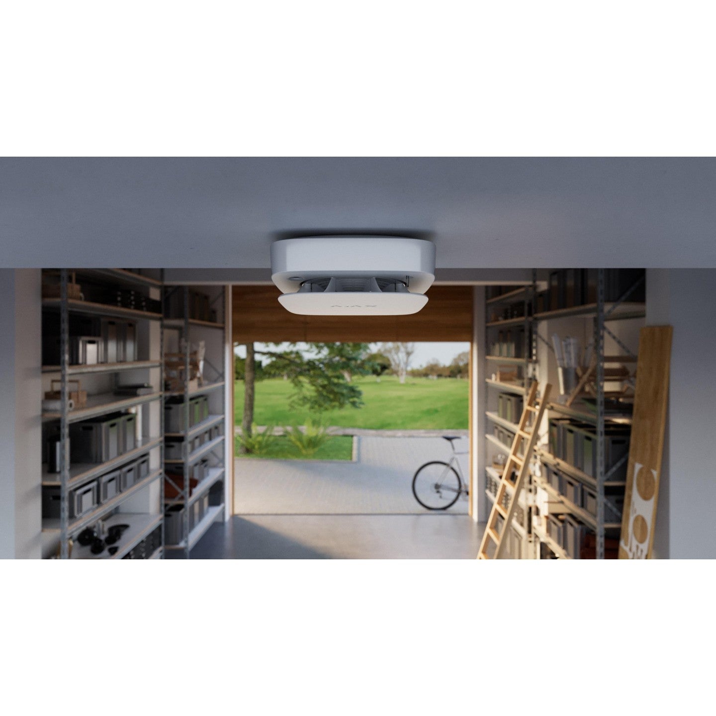 AJAX Czujnik - ciepła/dymu FireProtect 2 SB (Heat/Smoke) - white