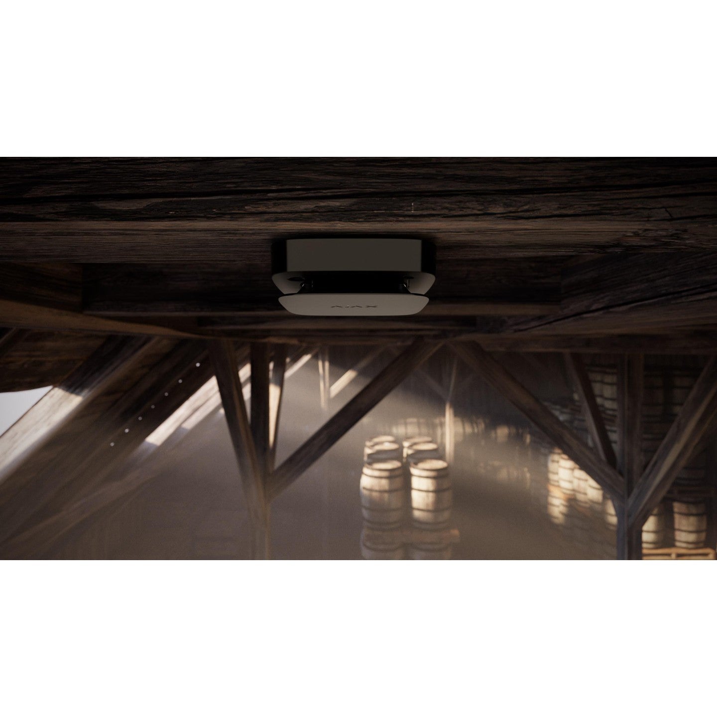 AJAX Czujnik - ciepła/dymu/tlenku węgla FireProtect 2 RB (Heat/Smoke/CO) - black