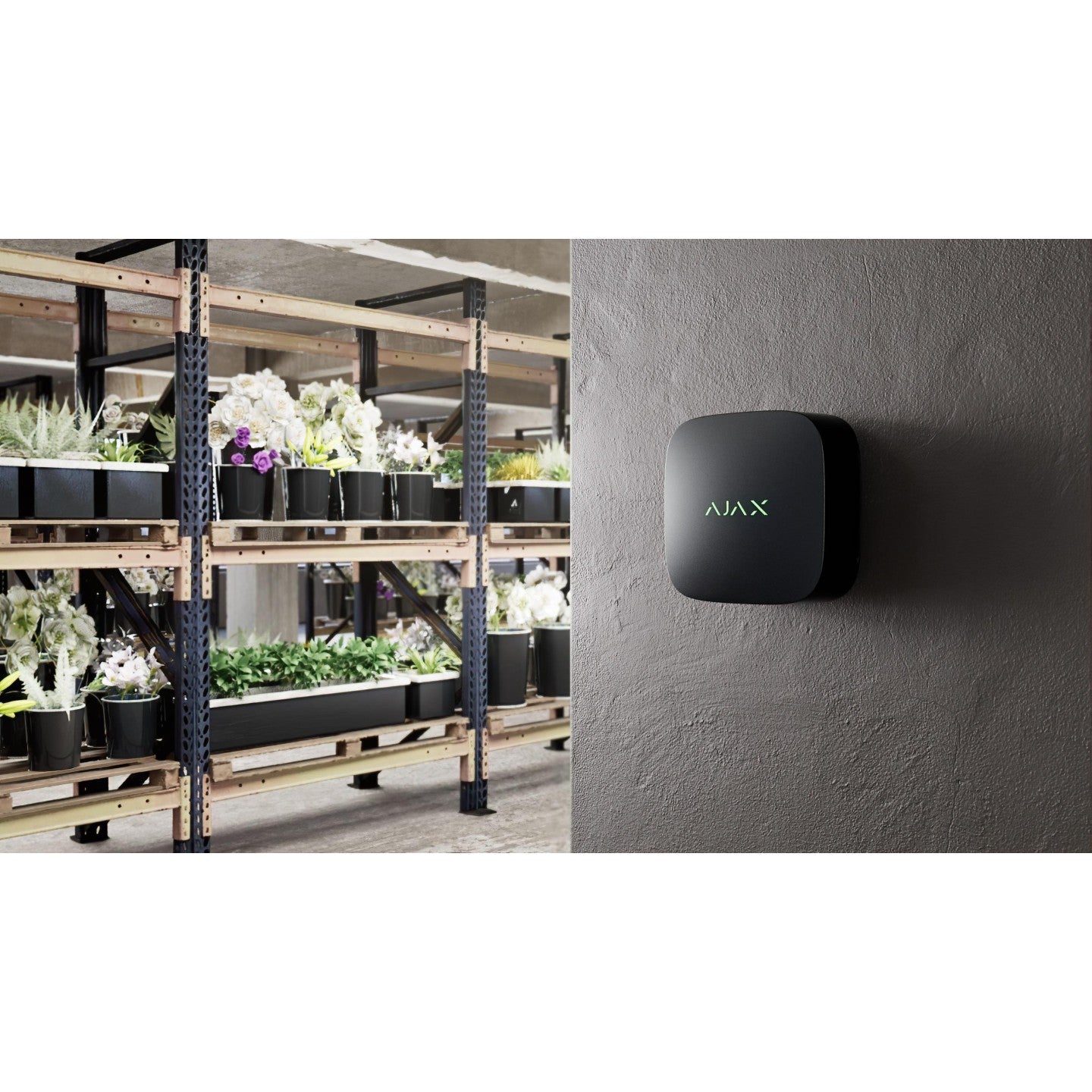 AJAX Czujnik jakości powietrza LifeQuality - black