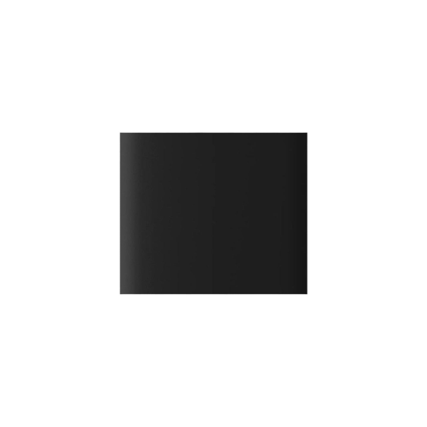 AJAX Przycisk CenterButton (1-gang) vertical (black)