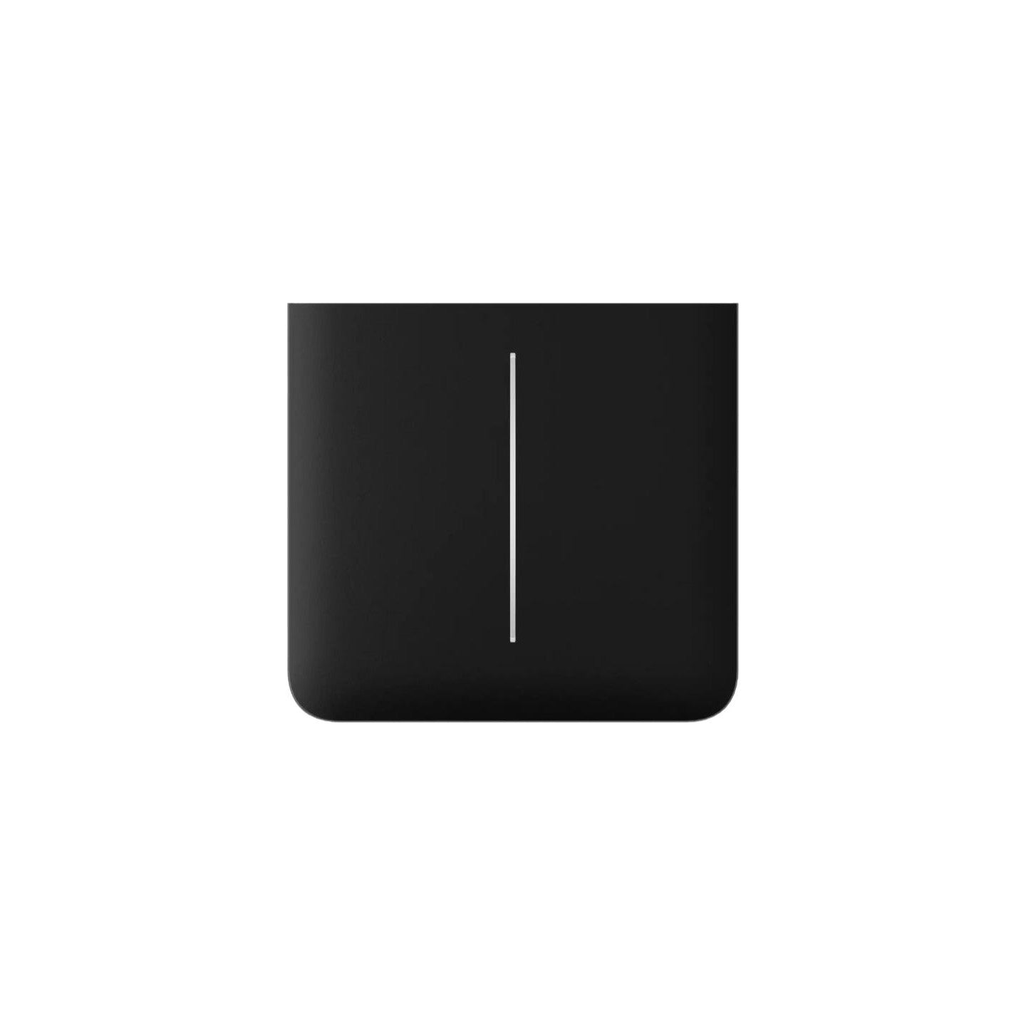 AJAX Przycisk SideButton (2-gang) vertical (black)