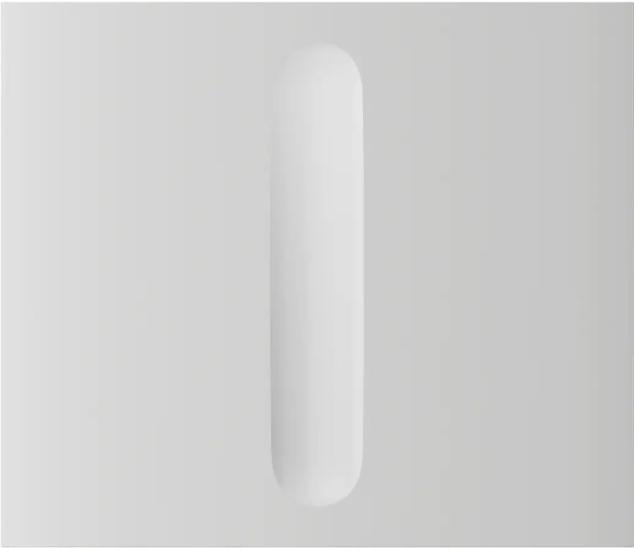 AJAX Przycisk CenterButton Dimmer vertical (white)