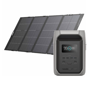 Bundle: Power station EcoFlow Delta 3 1500 + portable solar panel 400W
