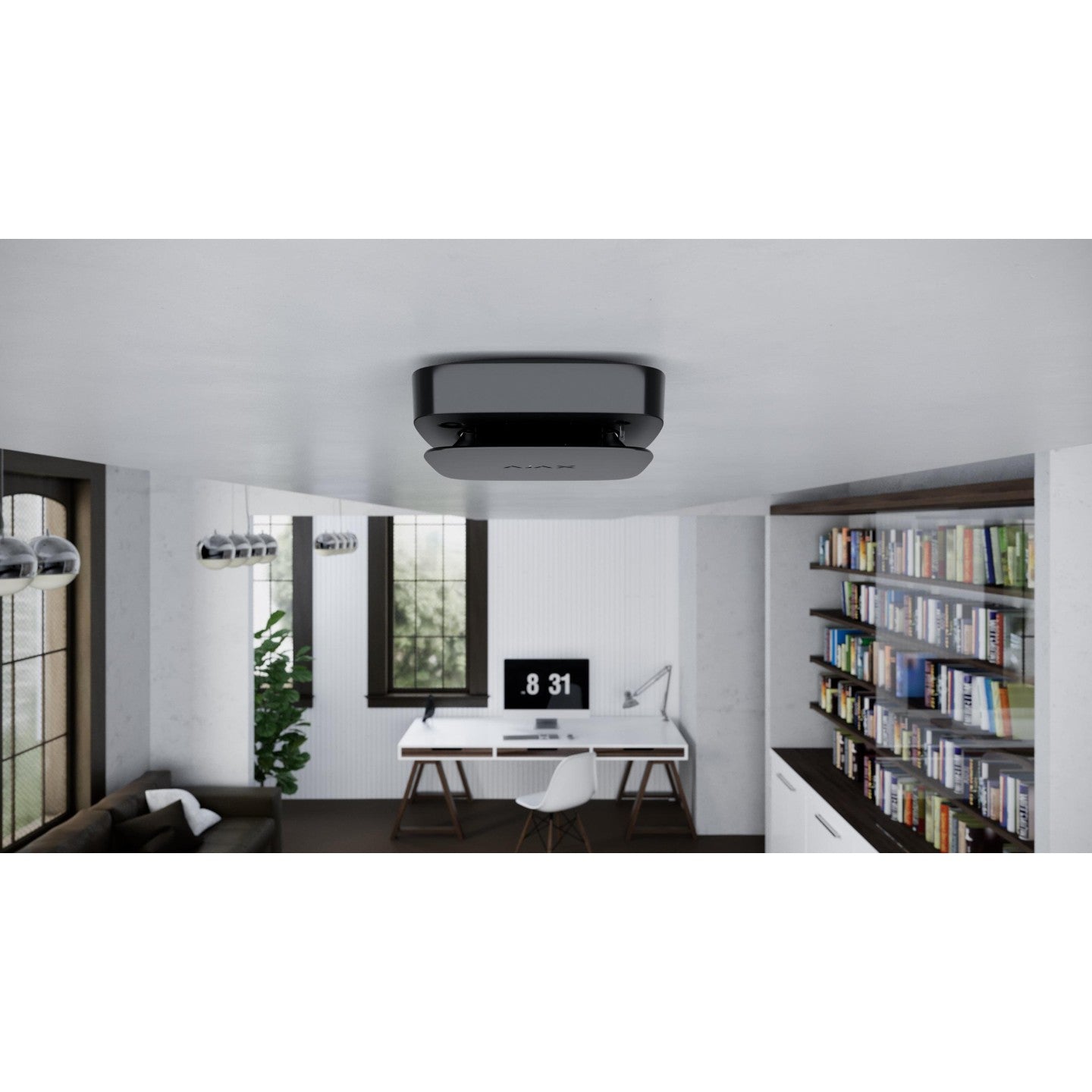 AJAX Czujnik - ciepła/dymu FireProtect 2 SB (Heat/Smoke) - black