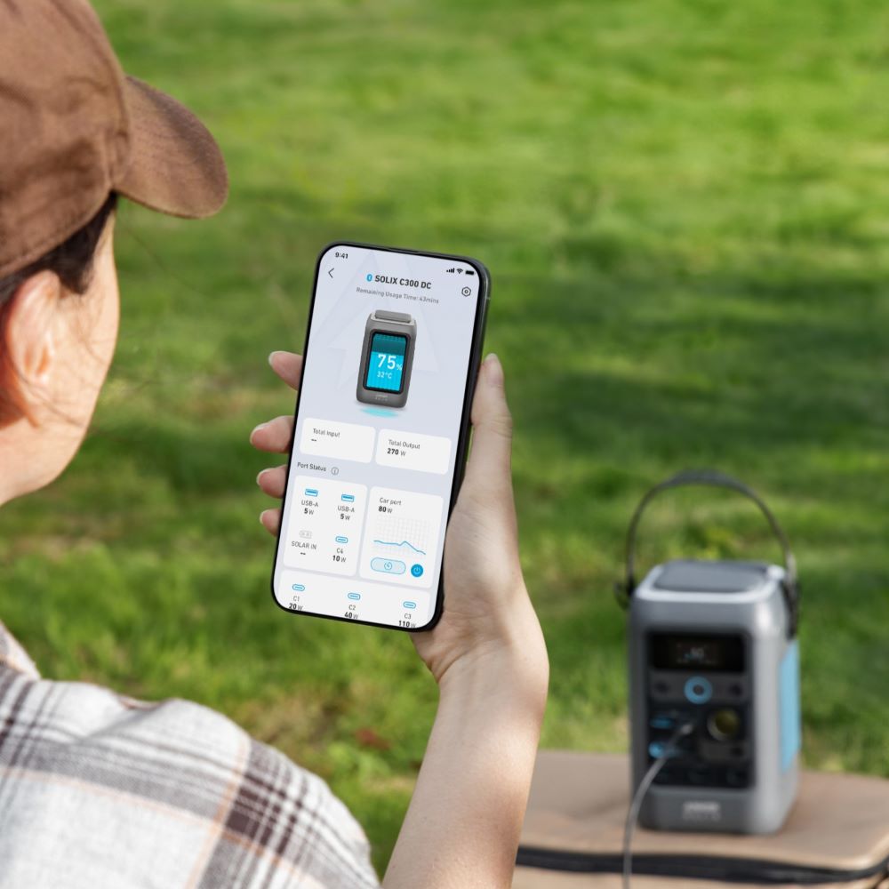 Przenośna stacja zasilania Anker Solix C300X DC 288Wh 300W - image 11