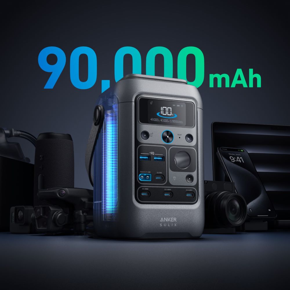 Przenośna stacja zasilania Anker Solix C300X DC 288Wh 300W - image 10