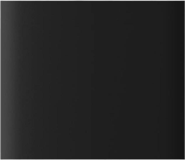 AJAX Przycisk CenterButton (1-gang) vertical (black)