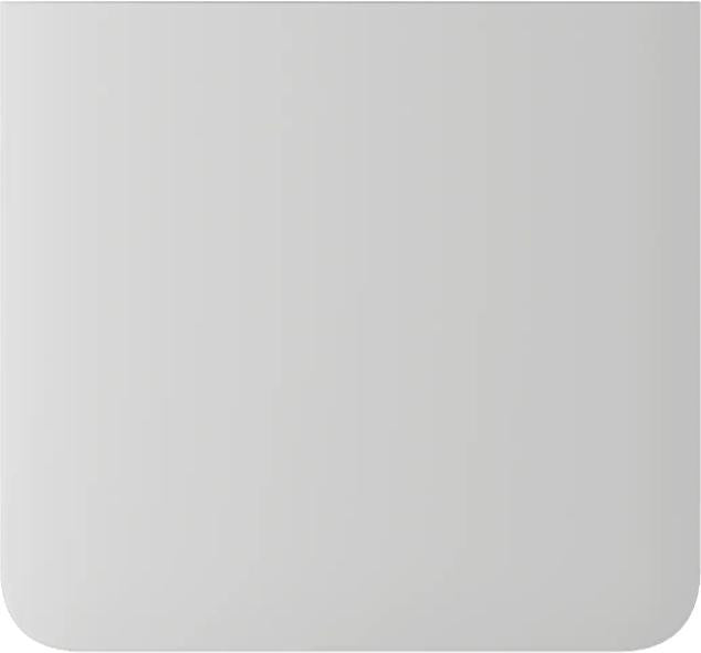 AJAX Przycisk SideButton (1-gang) vertical (white)