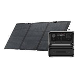 Bundle: Power station EcoFlow River 3 Max + portable solar panel 160W