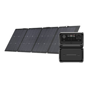 Bundle: Power station EcoFlow River 3 Max Plus + portable solar panel 220W