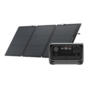 Bundle: Power station EcoFlow River 3 Plus + portable solar panel 160W