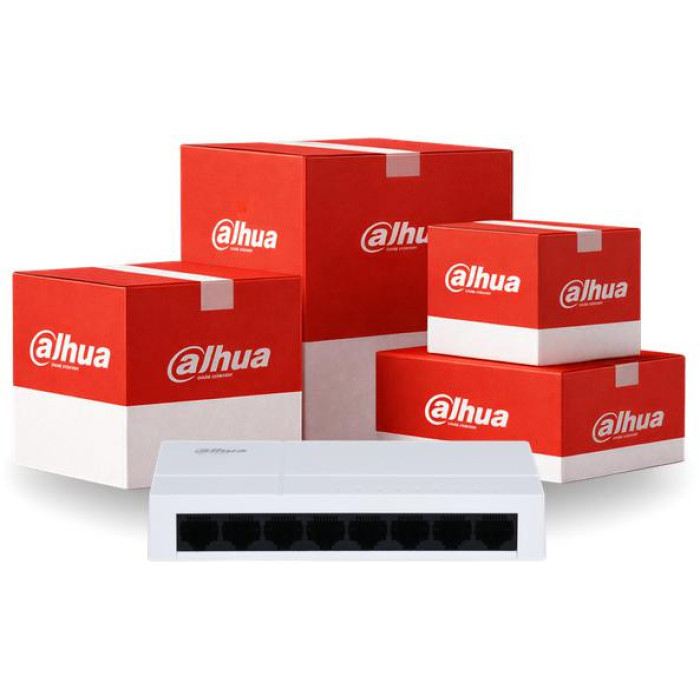 SWITCH DAHUA PFS3008-8GT-L-V2 Opakowanie zbiorcze 2szt