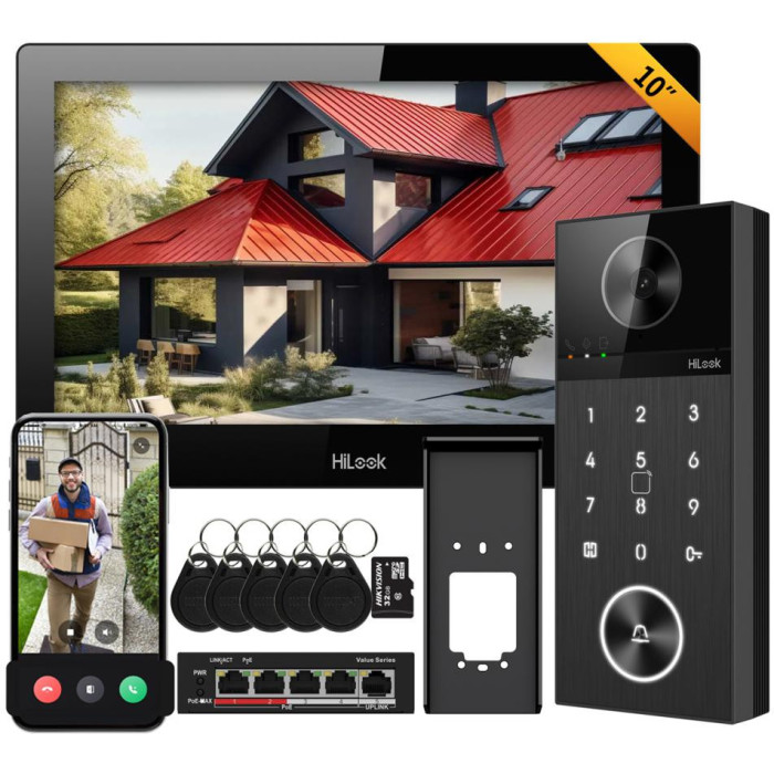 Zestaw wideodomofonowy IP Hilook IP-VIS-PRO-K