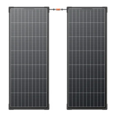 Set 2x EcoFlow 130W photovoltaic panel (rigid construction)