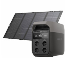 Bundle: Power station EcoFlow Delta 3 + portable solar panel 400W