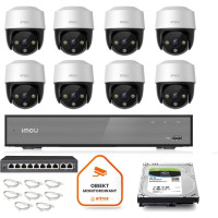 Zestaw monitoringu Imou 8x kamera Cruiser 4MP POE