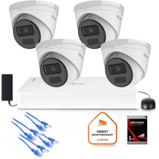 Zestaw monitoringu Hilook 4x kamera IPC-T221H-C z dyskiem 1TB