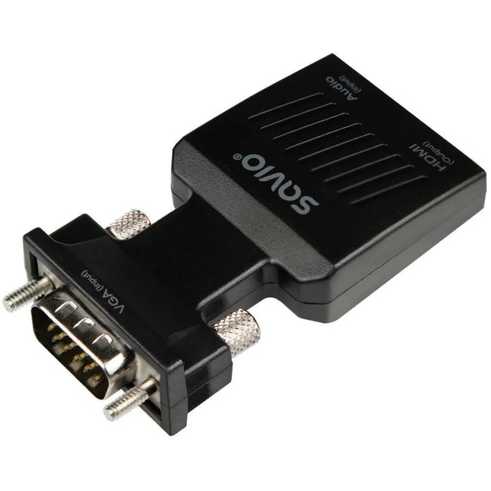 Savio Konwerter VGA do HDMI, Audio, Full HD, CL-145
