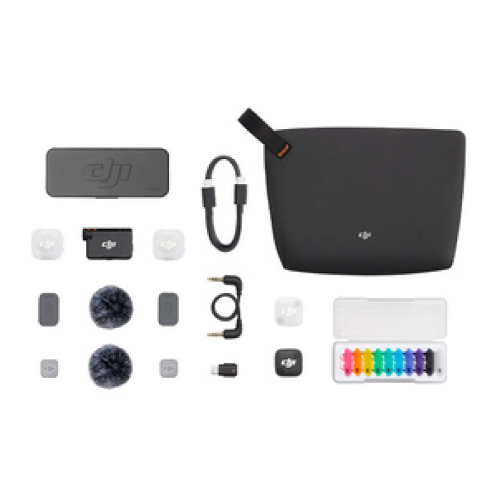 DJI Mic Mini 2 (2 TX + 1 RX + Charging Case)