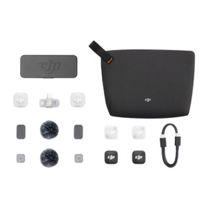 DJI Mic Mini 2 2 TX + 1 Mobile RX + Charging Case