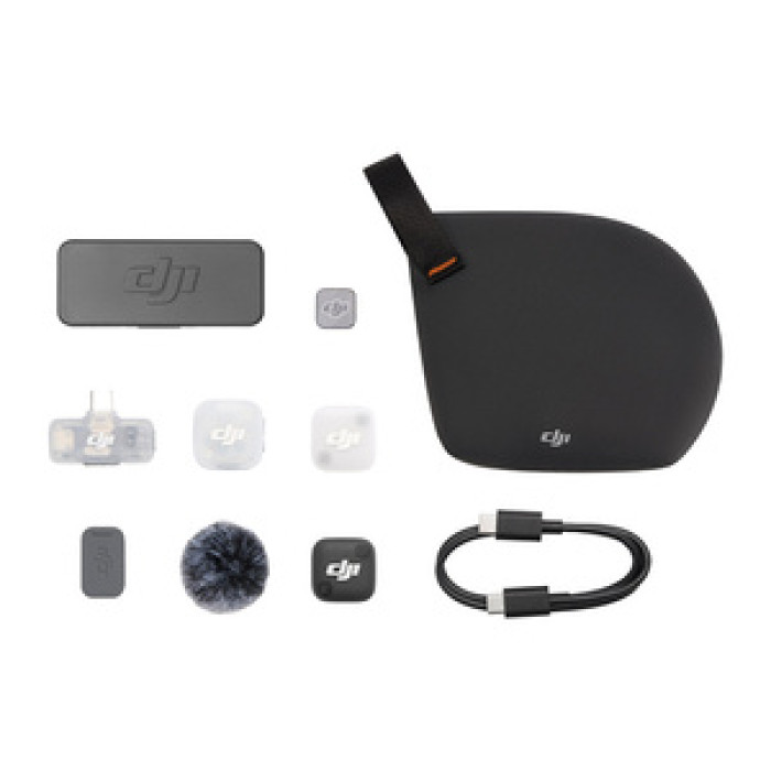DJI Mic Mini 2 1 TX + 1 Mobile RX + Charging Case