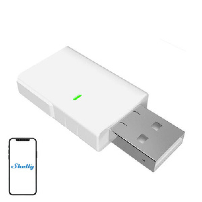 Bramka Bluetooth WiFi Shelly BLU Gateway (USB-A)