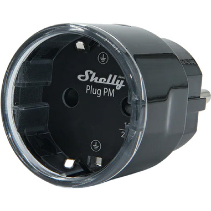 Smart Plug 13A Shelly Plug M Gen3 Matter black
