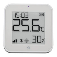 Temperature and humidity sensor ZigBee Shelly BLU H&T ZB (White)