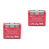 Set of 2 Controller Shelly 1PM Mini Gen4 Zigbee/Matter