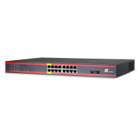 SWITCH POE GETFORT 16GE+2SFP Gigabit 300W