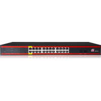 SWITCH POE GETFORT 24GE+2SFP Gigabit 400W