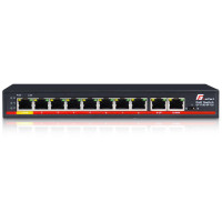 SWITCH POE GETFORT 8FE x POE + 2FE UPLINK 120W POE+