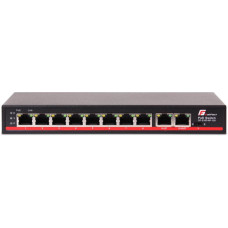 SWITCH POE GETFORT 8FE+2GE 120W