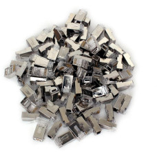 WTYK SIECIOWY PRZELOTOWY GETFORT RJ45 CAT.6 8P8C EKRANOWANY (100szt)