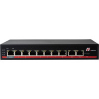 SWITCH POE GETFORT 8+2 Gigabit Ethernet 120W