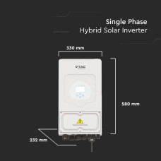 Falownik hybrydowy 5kW Deye SUN-6K-SG05LP1-EU 1 fazowy On-Grid/Off-Grid IP65