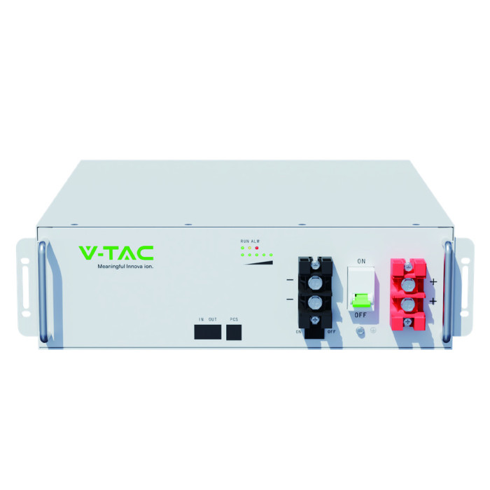 Magazyn energii 5,12kWh 51.2V VT-51201-W klasy Deye SE-G5.1PRO-B Rack do montażu na stelażu IP20 niskonapięciowy biały