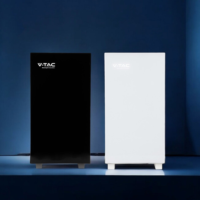 Magazyn energii 16,07kWh VT-16076B stojący/wiszący wbudowany BMS IP20 niskonapięciowy czarny