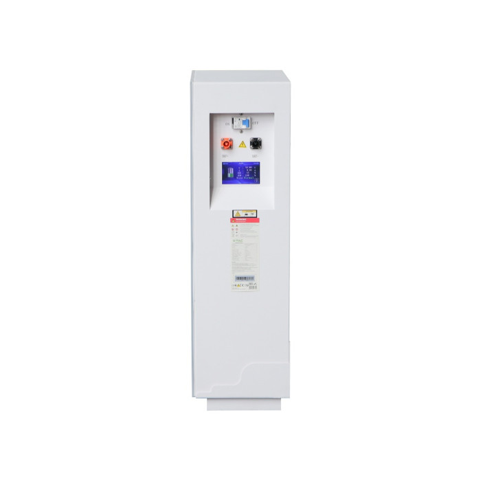 Magazyn energii 16,07kWh VT-16076W stojący/wiszący wbudowany BMS IP20 niskonapięciowy biały