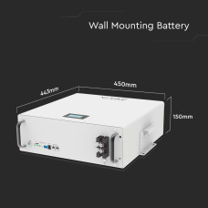 Magazyn energii 5,12kWh 51.2V VT48100E-W naścienny IP20 niskonapięciowy