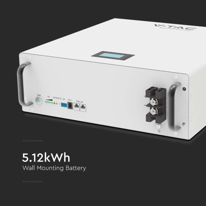 Magazyn energii 5,12kWh 51.2V VT48100E-W naścienny IP20 niskonapięciowy