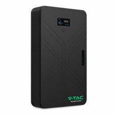 VT-14033 14.33kWh ULTRA THIN WALL MOUNTED LITHIUM BATTERY-6000 CYCLES BLACK