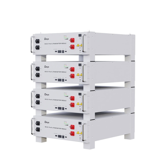 Magazyn energii 5,12kWh 100Ah/51,2V DEYE SE-G5.1 Pro-B LiFePo4 stojący/wiszący wbudowany BMS IP20 niskonapięciowy