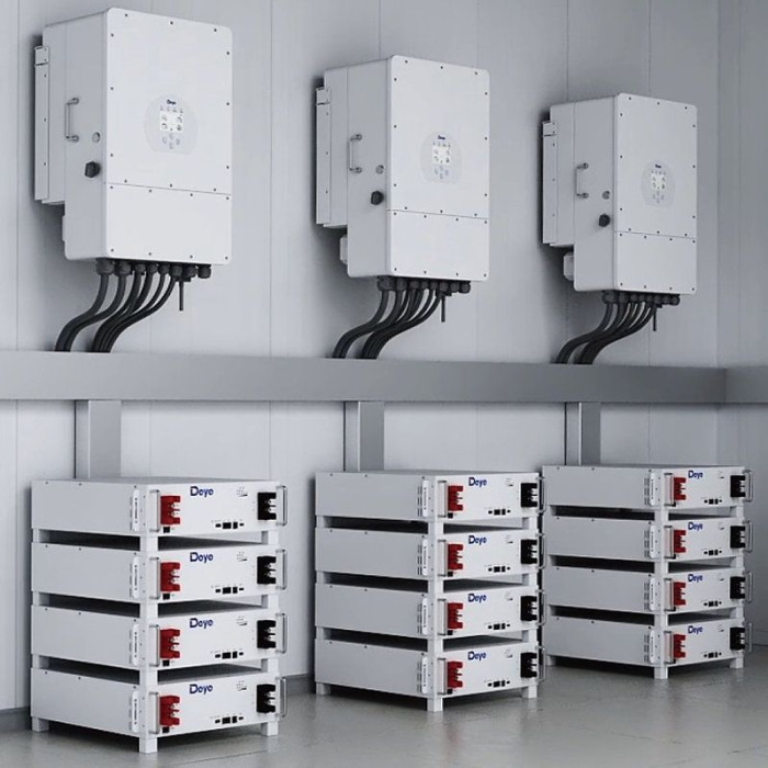 Magazyn energii 5,12kWh 100Ah/51,2V DEYE SE-G5.1 Pro-B LiFePo4 stojący/wiszący wbudowany BMS IP20 niskonapięciowy