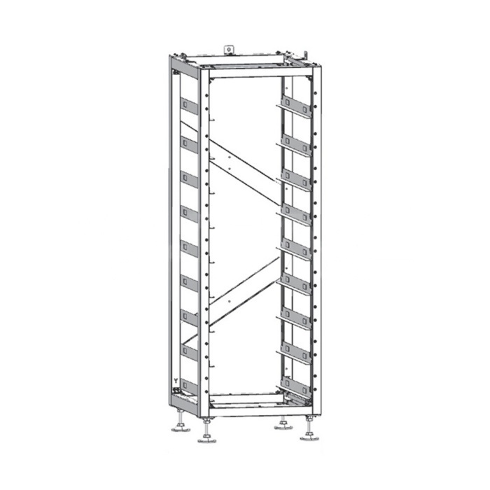 Magazyn energii RACK - 3U-LRACK DO 8 MODUŁÓW DEYE BOS-G PRO LiFePO4 zewnętrzny modułowy