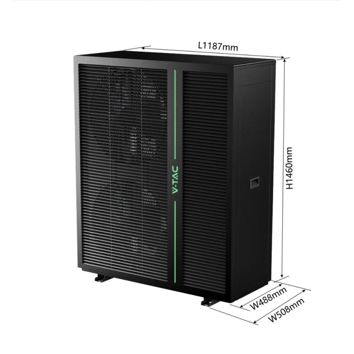 Pompa ciepła ETER monoblock 18kW R290 Plus 1 fazowa