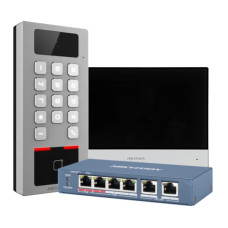 Zestaw wideodomofonu z funkcją kontroli dostępu HIKVISION