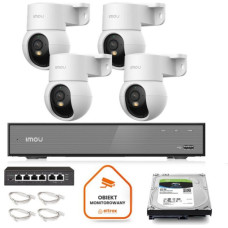 Zestaw monitoringu Imou 4x kamera IPC-PS2M-5R1 5MP PT PoE