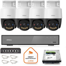 Zestaw Imou PoE 4x kamera IPC-PS7FP-5M0 5MP PT