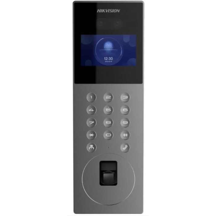 Panel bramowy IP z rozpoznawaniem twarzy i czytnik lini HIKVISION DS-KD9203-FE6